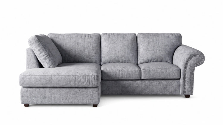 chenille-lightgrey-Left Hand Facing