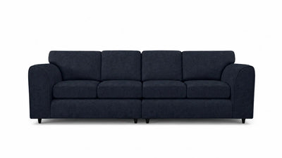 Midnight Blue 4 Seater Sofas
