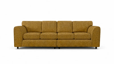 Mustard 4 Seater Sofas