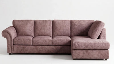 Pink XL L Shape Sofas