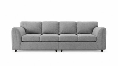 Grey XL L Shape Sofas