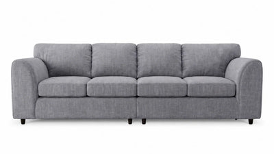 Silver 4 Seater Sofas