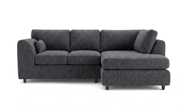 Charcoal L Shape Sofas