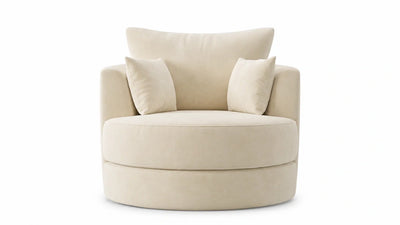 Cream Swivel Chairs
