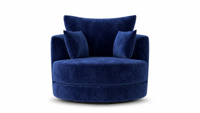 Midnight Blue Swivel Chairs