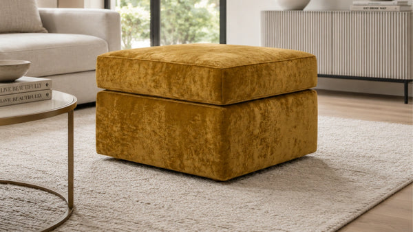 Chenille-footstool-Mustard_4