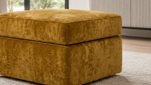 Chenille-footstool-Mustard_6