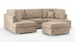 Chenille-ushape-Beige