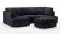 Chenille-ushape-Black