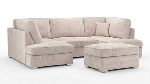 Chenille-ushape-Cream