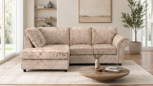 chenille-Beige-Left Hand Facing