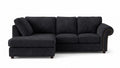 chenille-Black-Left Hand Facing
