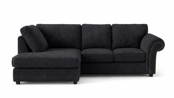 chenille-Black-Left Hand Facing