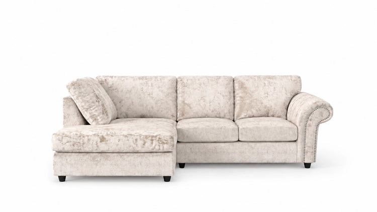 chenille-cream-Left Hand Facing