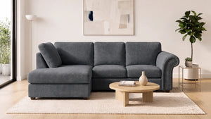 chenille-darkgrey-Left Hand Facing