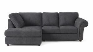 chenille-darkgrey-Left Hand Facing