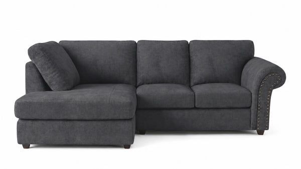 chenille-darkgrey-Left Hand Facing