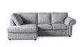 chenille-lightgrey-Left Hand Facing