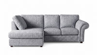 chenille-lightgrey-Left Hand Facing