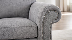 chenille-lightgrey-Left Hand Facing