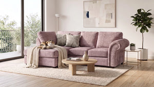 chenille-pink-Left Hand Facing