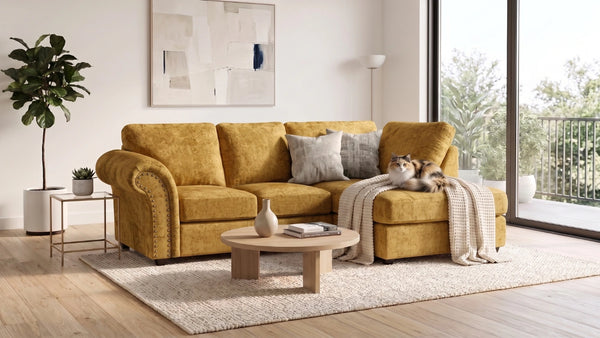 chenille-mustard-Right Hand Facing
