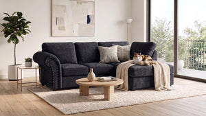 chenille-black-Right Hand Facing