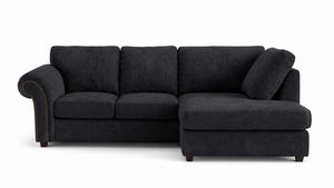 chenille-black-Right Hand Facing