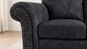chenille-darkgrey-Right Hand Facing