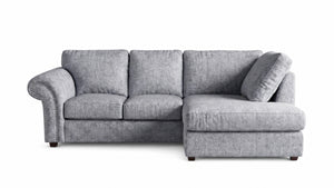 chenille-lightgrey-Right Hand Facing