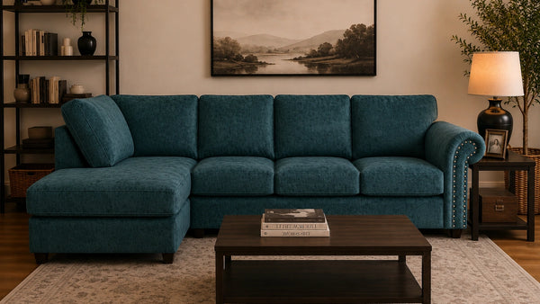 chenille-xlshapelefthandfacing-teal