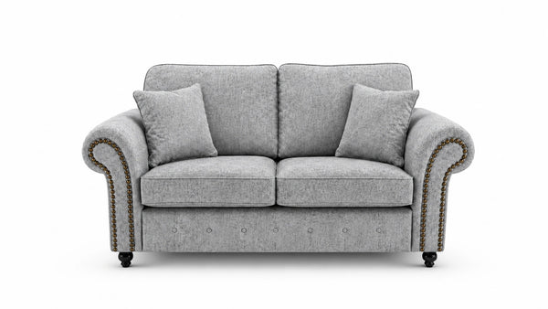 chennile-2seater-gray