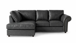 leather-black-Left Hand Facing