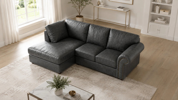 leather-black-Left Hand Facing