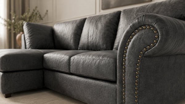 leather-black-Left Hand Facing