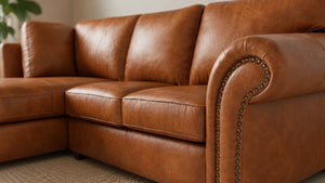 leather-brown-Left Hand Facing