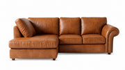 leather-brown-Left Hand Facing