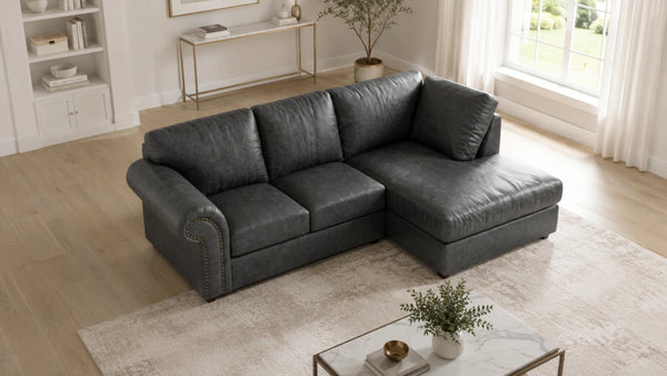 leather-black-Right Hand Facing