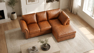 leather-brown-Right Hand Facing
